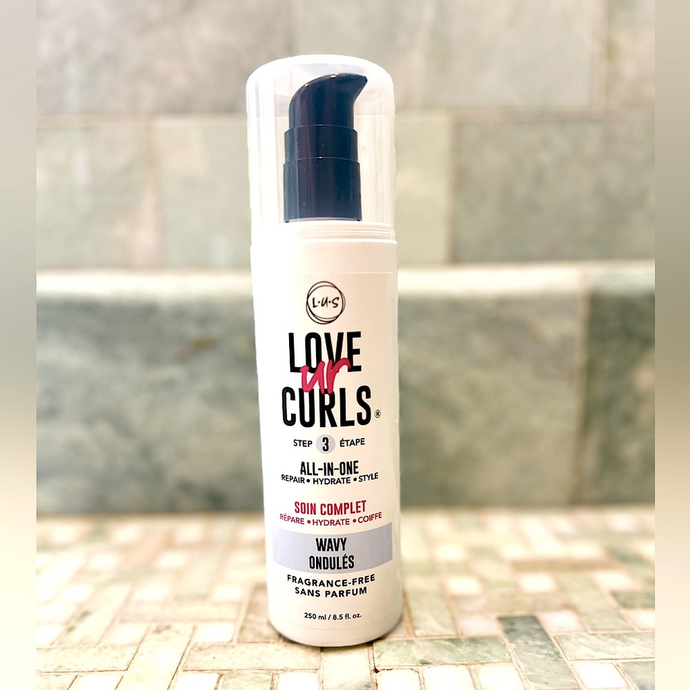 LUS unscented wavy curl cream NIB unused